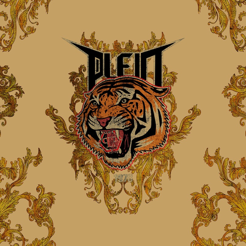 Z8096 Philipp Plein Figured 3D Panel