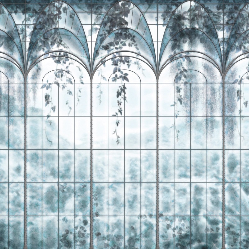 Z77572 Savana Tropical villa olmo Panel