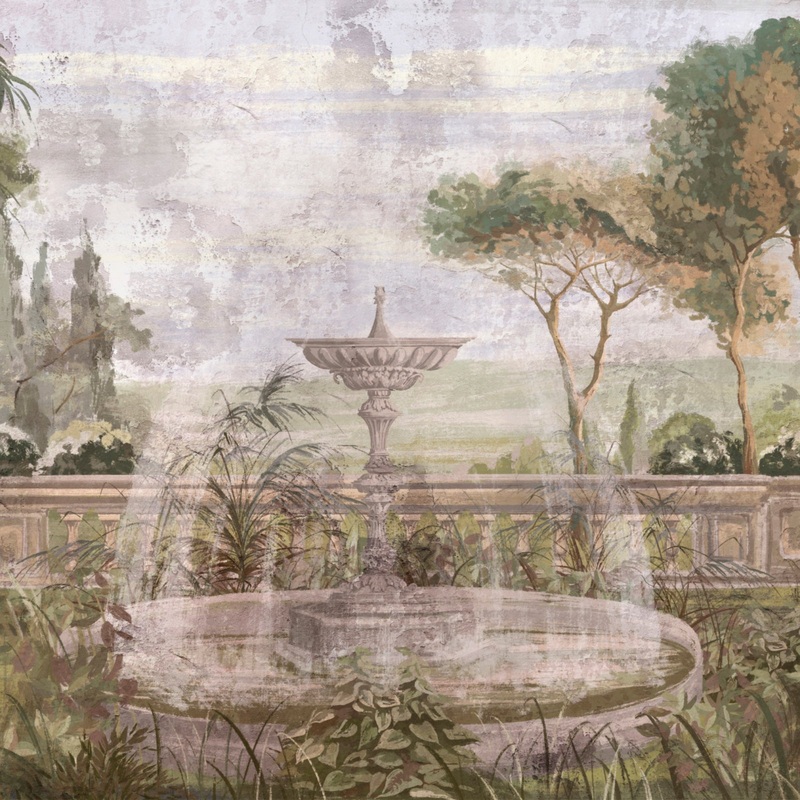 Z77573 Savana Tropical Landscape Panel