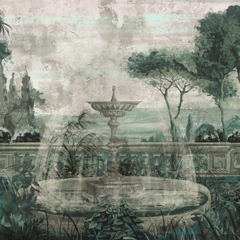 Z77574 Savana Tropical Landscape Panel