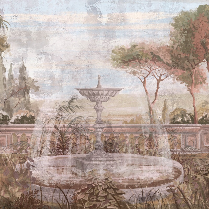 Z77575 Savana Tropical Landscape Panel
