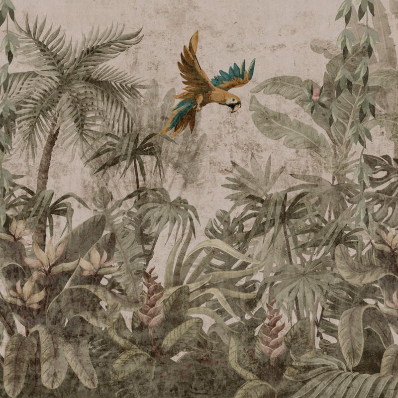 Z77577 Savana Madagascar Tropical Landscape Panel