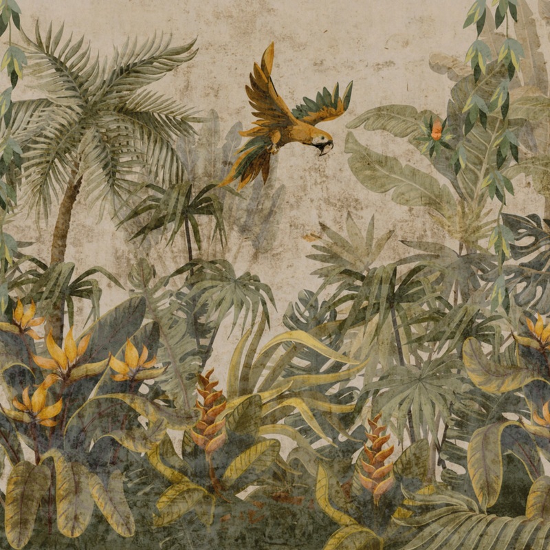 Z77578 Savana Madagascar Tropical Landscape Panel