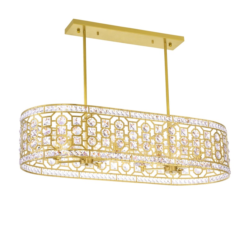 1026P41-8-193 Belinda 8 Light Chandelier With Champagne Finish
