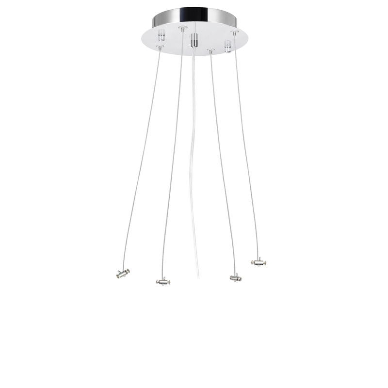 SK004-601 Chrome Round Suspension Kit