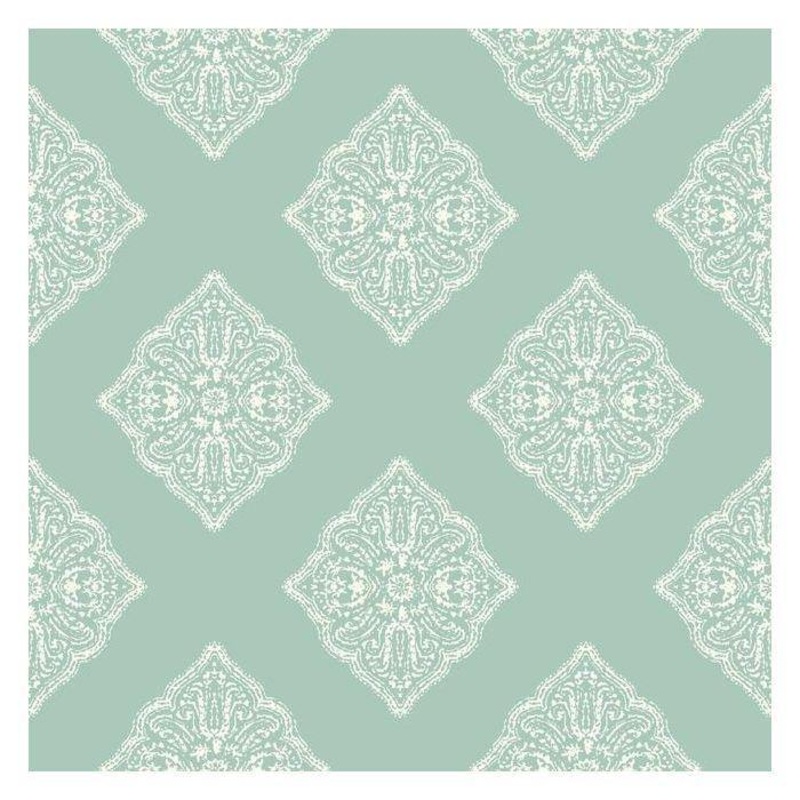 AT7028 Henna Tile Sure Strip Wallpaper